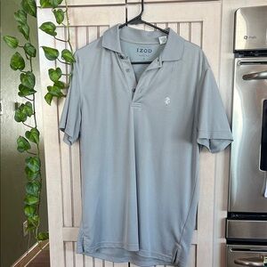 IZOD Men's Light Gray Polo Shirt